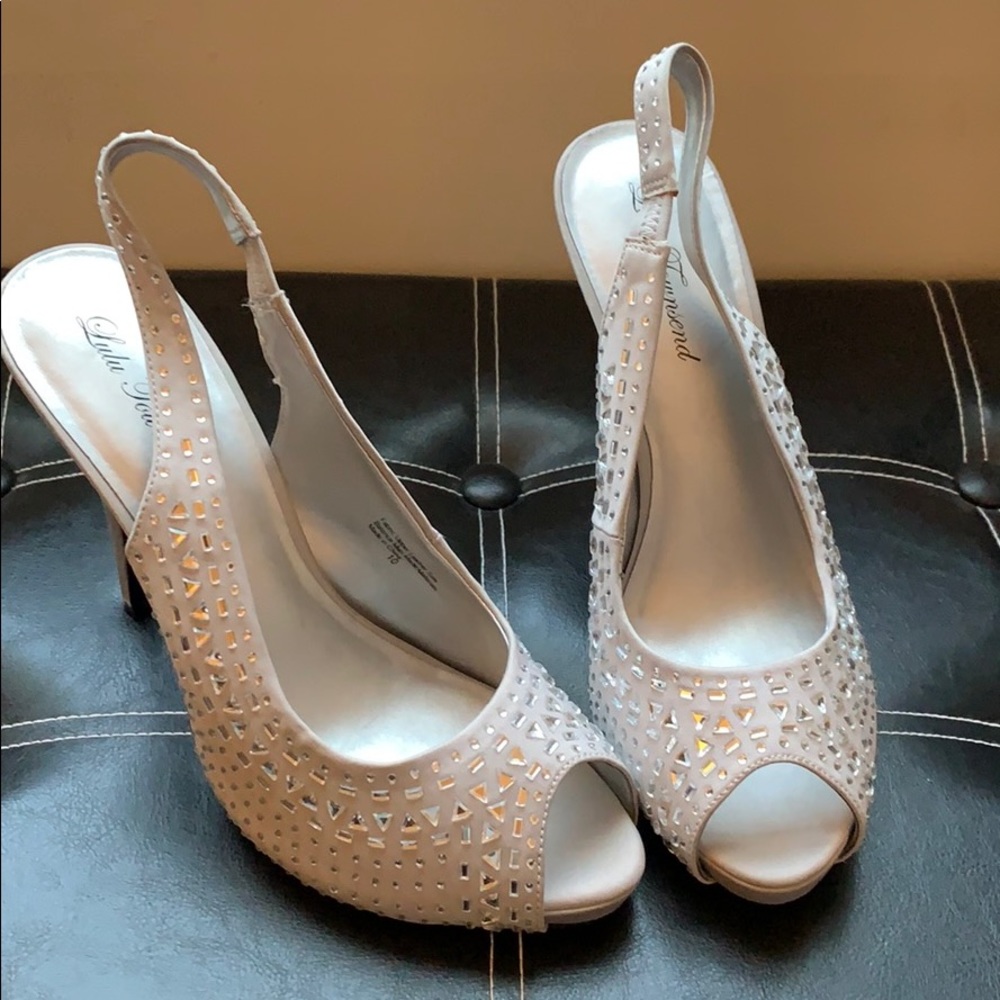 Lulu Townsend sparkly pumps
